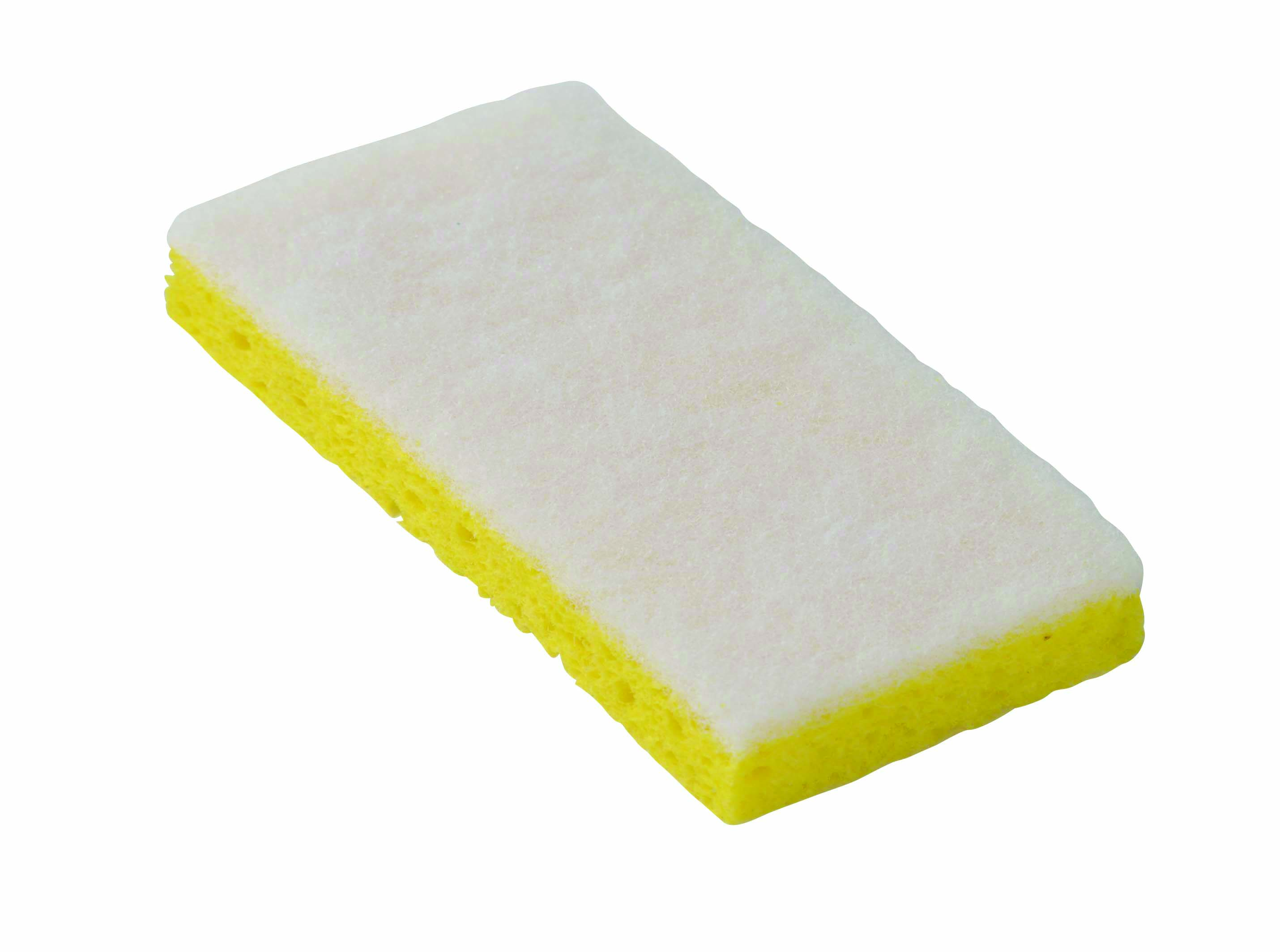 Hand Pad Sponge, Light Duty 3.18X6.25 White  5/BG 8/CS  
